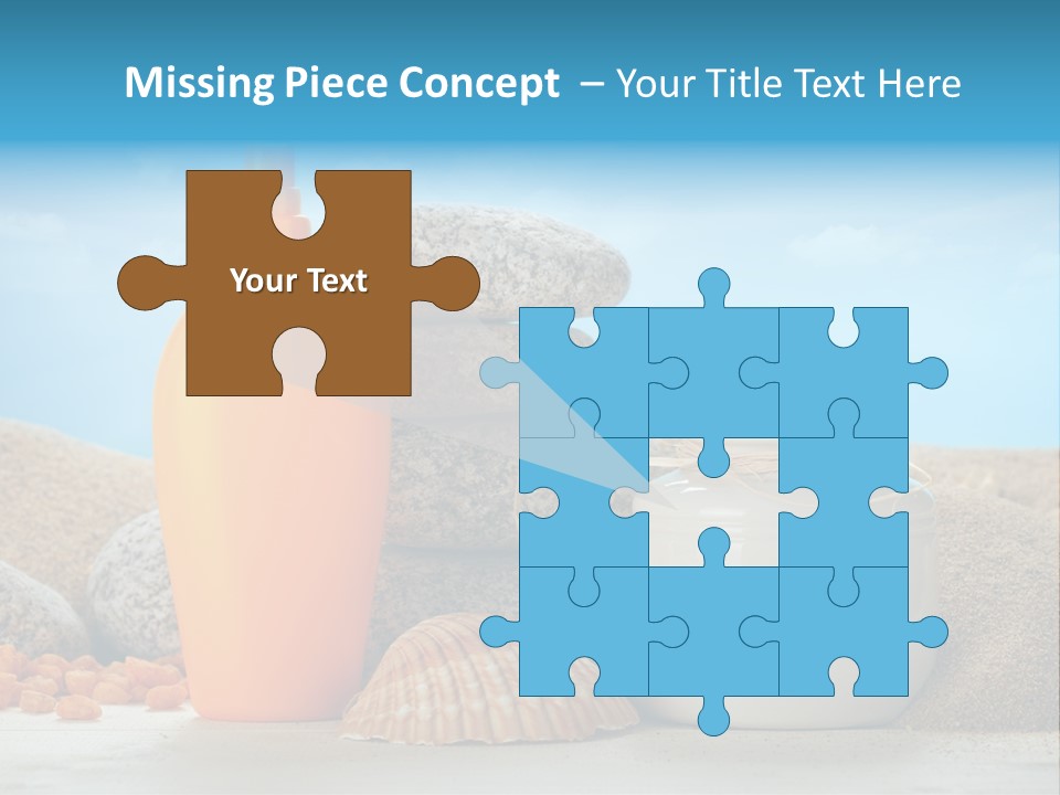 Beam Aromatherapy Stones PowerPoint Template