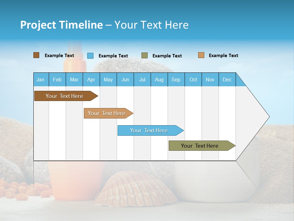 Beam Aromatherapy Stones PowerPoint Template