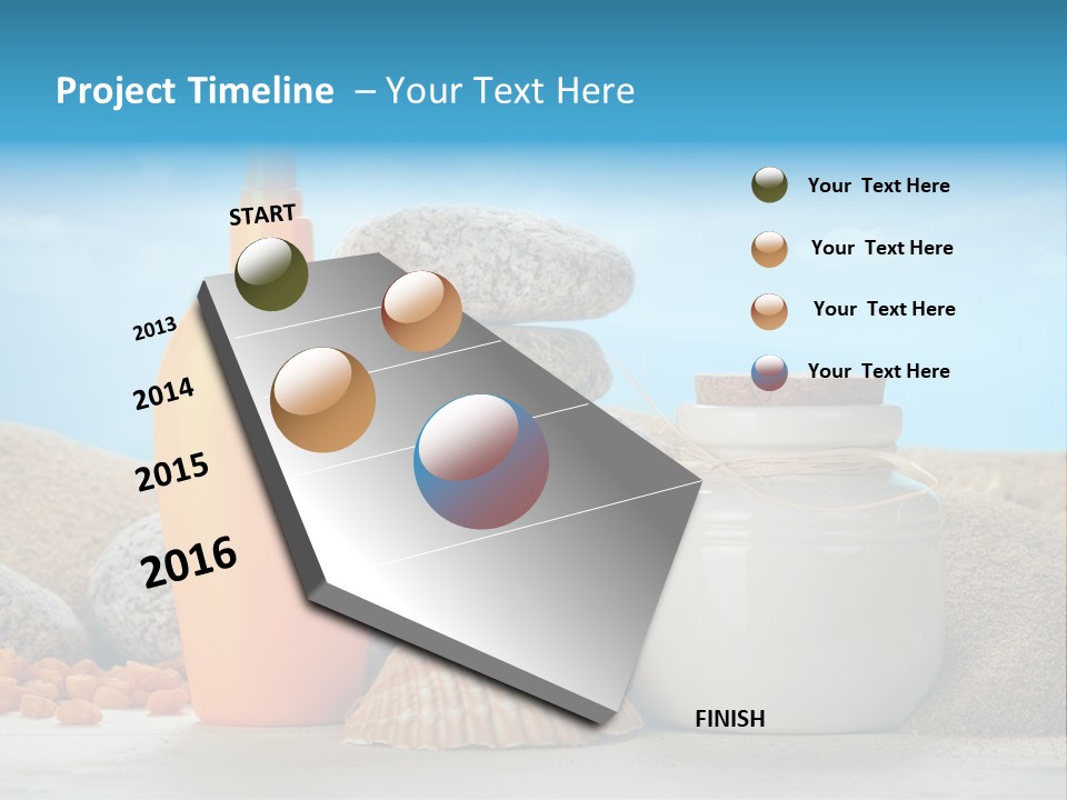 Beam Aromatherapy Stones PowerPoint Template