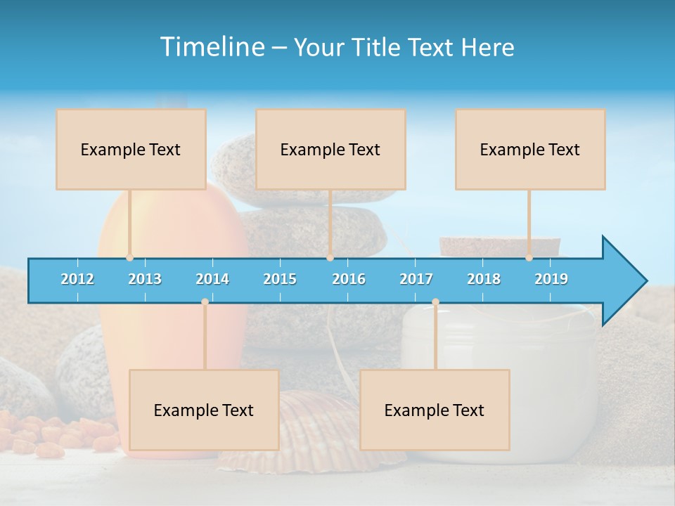 Beam Aromatherapy Stones PowerPoint Template