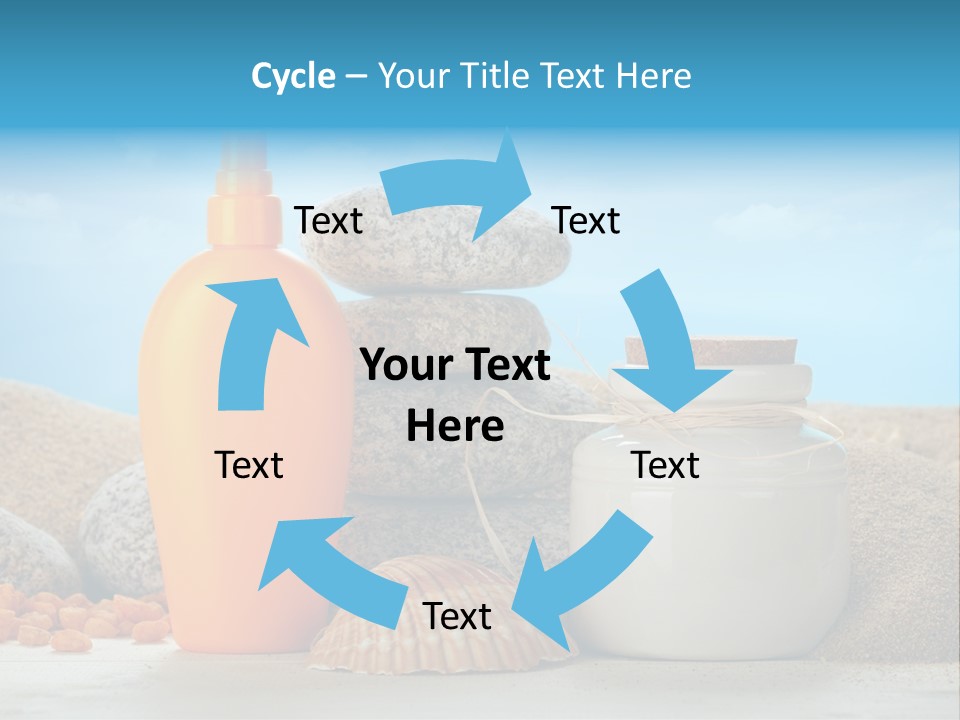 Beam Aromatherapy Stones PowerPoint Template