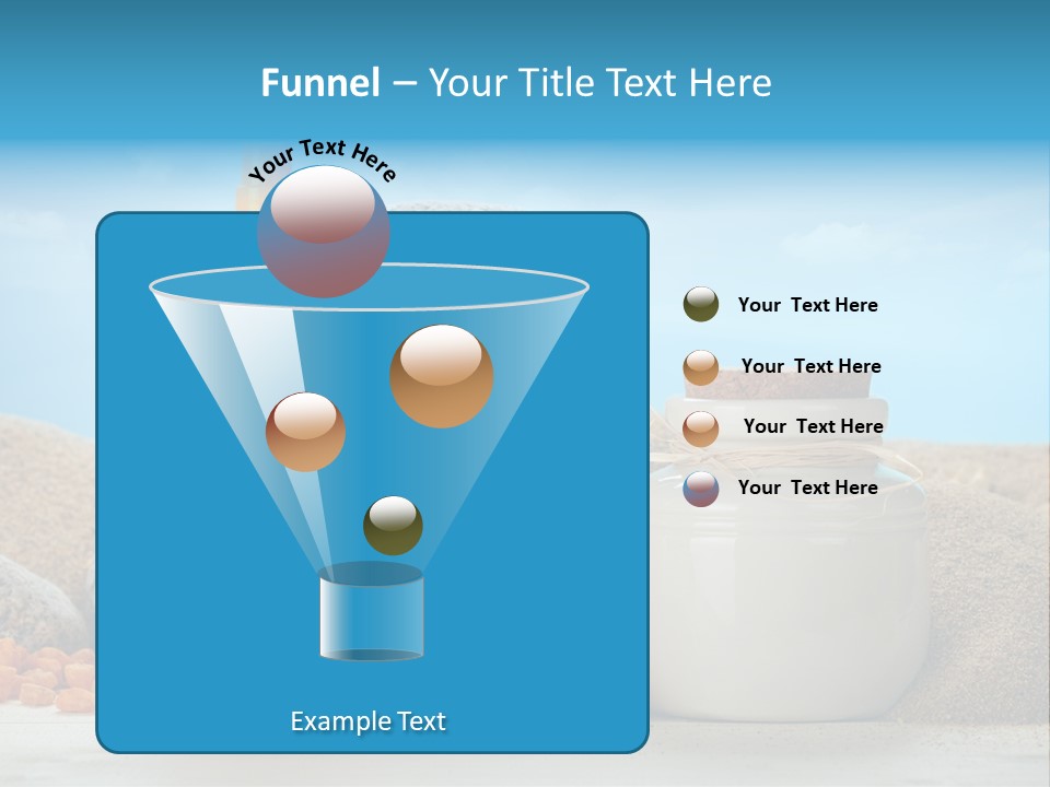 Beam Aromatherapy Stones PowerPoint Template