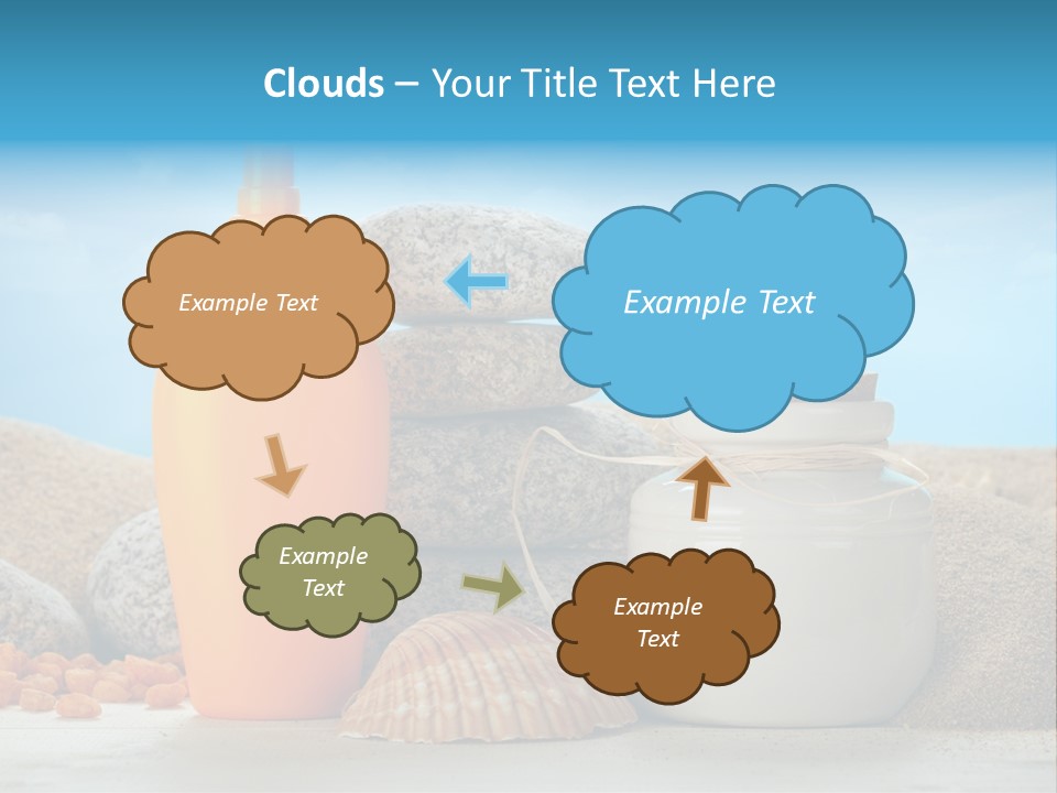 Beam Aromatherapy Stones PowerPoint Template