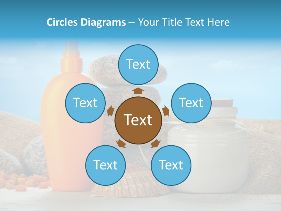 Beam Aromatherapy Stones PowerPoint Template