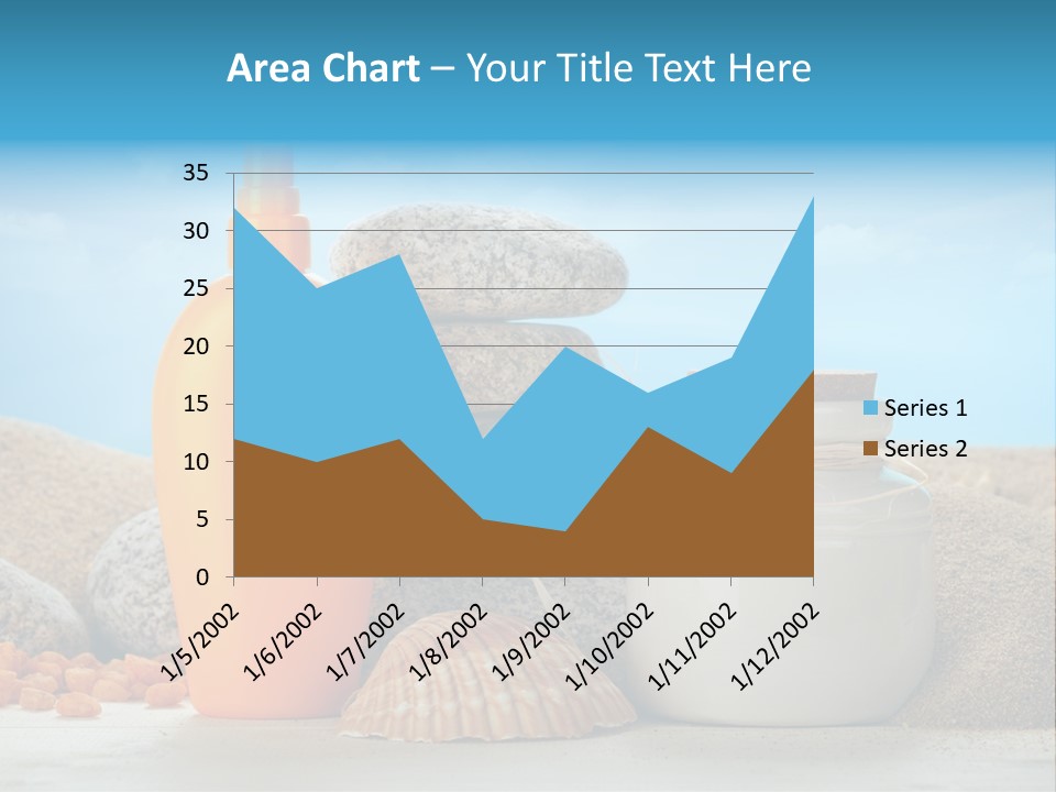 Beam Aromatherapy Stones PowerPoint Template