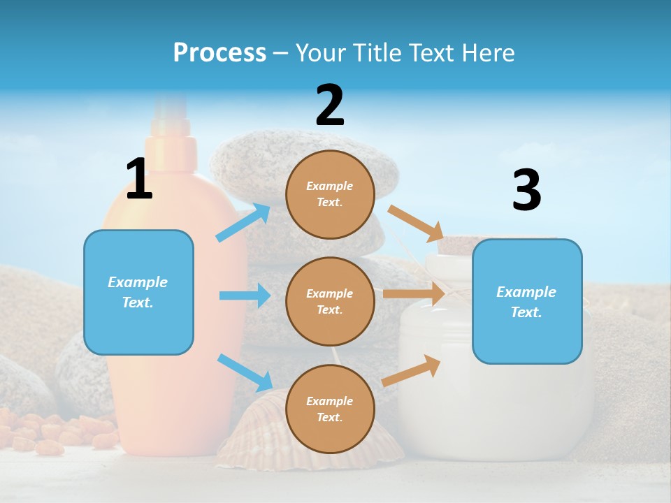 Beam Aromatherapy Stones PowerPoint Template
