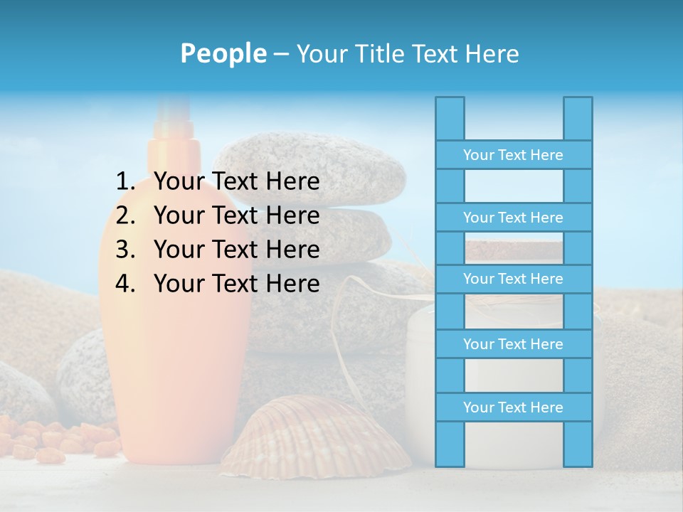 Beam Aromatherapy Stones PowerPoint Template