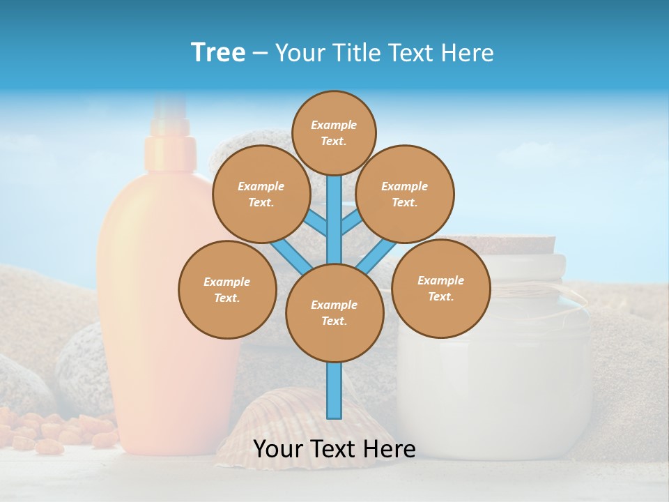 Beam Aromatherapy Stones PowerPoint Template