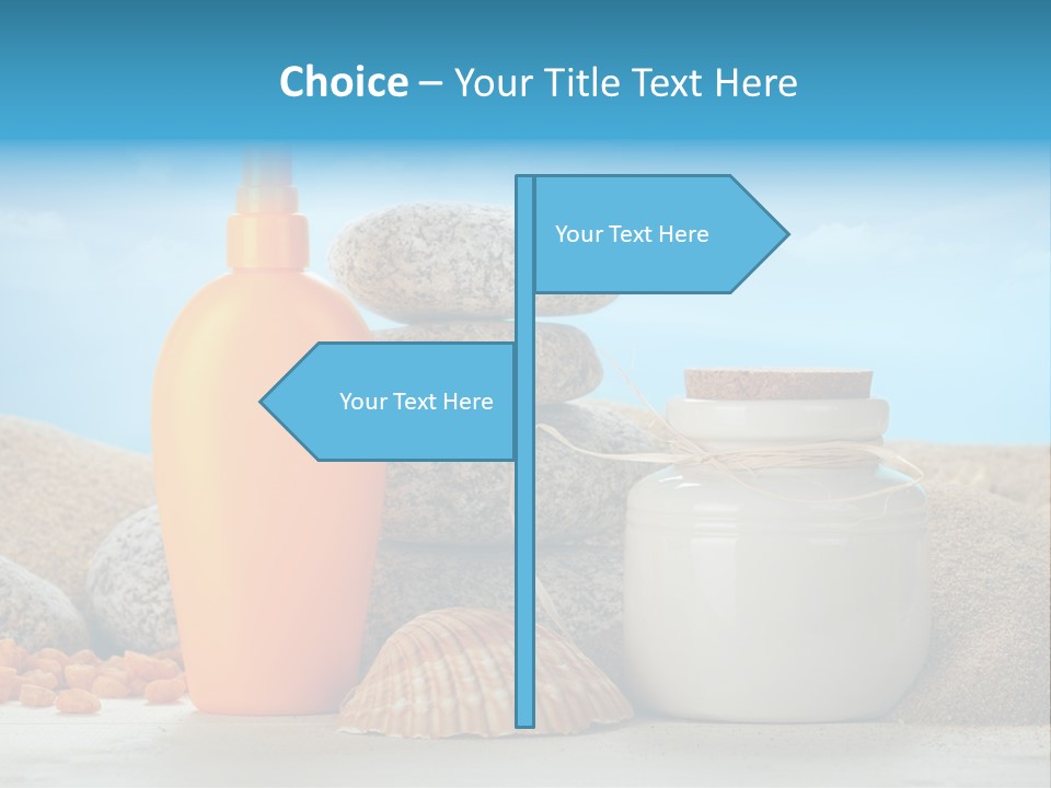 Beam Aromatherapy Stones PowerPoint Template