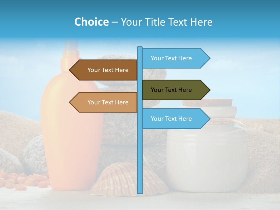 Beam Aromatherapy Stones PowerPoint Template