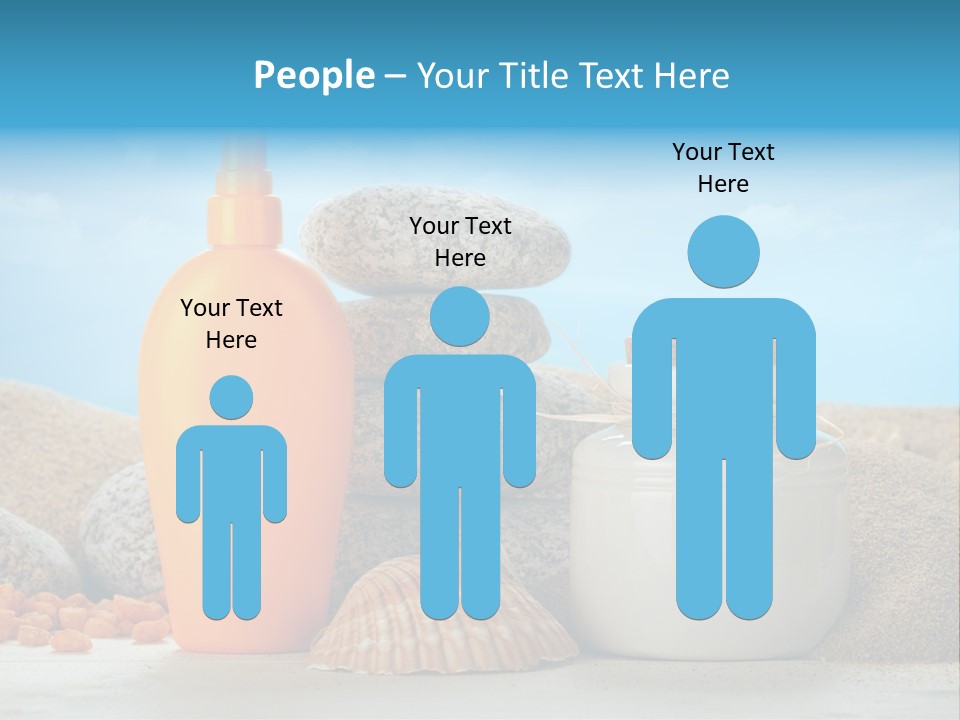 Beam Aromatherapy Stones PowerPoint Template