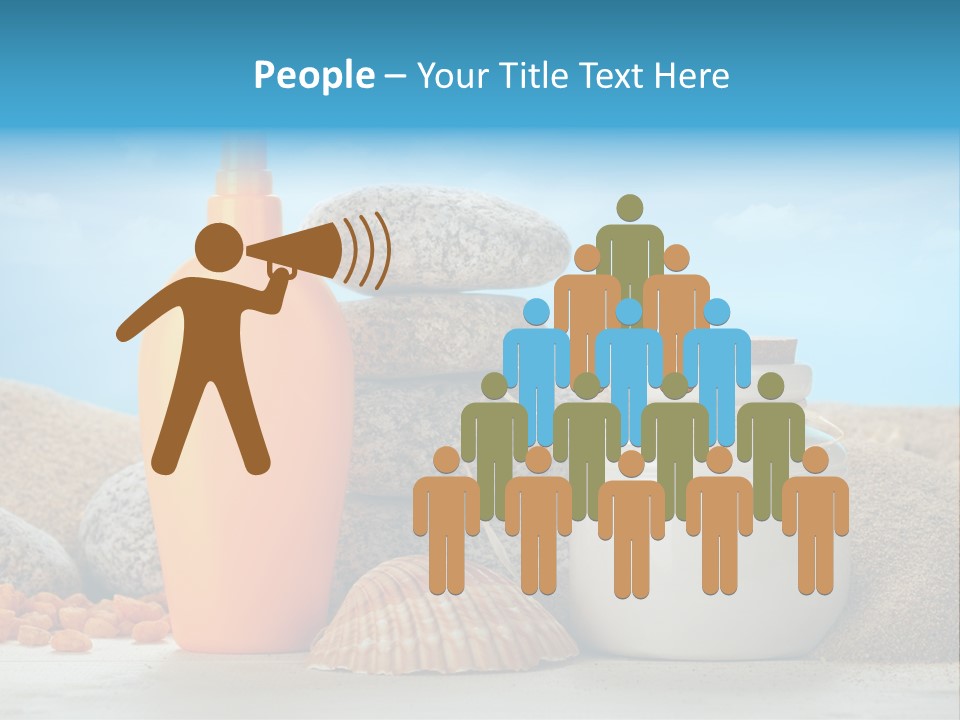 Beam Aromatherapy Stones PowerPoint Template