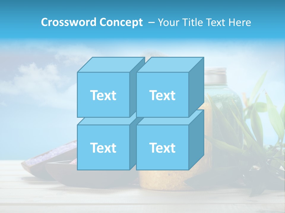 Beam Aromatherapy Stones PowerPoint Template