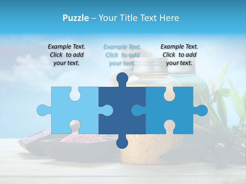 Beam Aromatherapy Stones PowerPoint Template