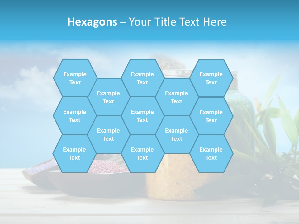 Beam Aromatherapy Stones PowerPoint Template