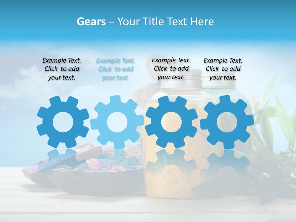 Beam Aromatherapy Stones PowerPoint Template