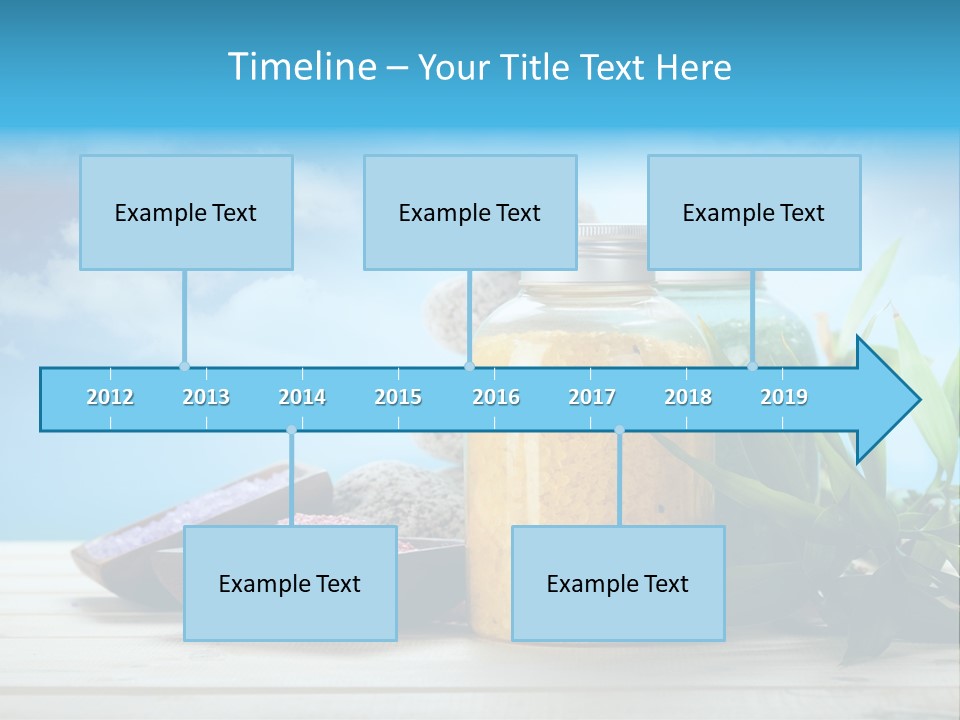 Beam Aromatherapy Stones PowerPoint Template