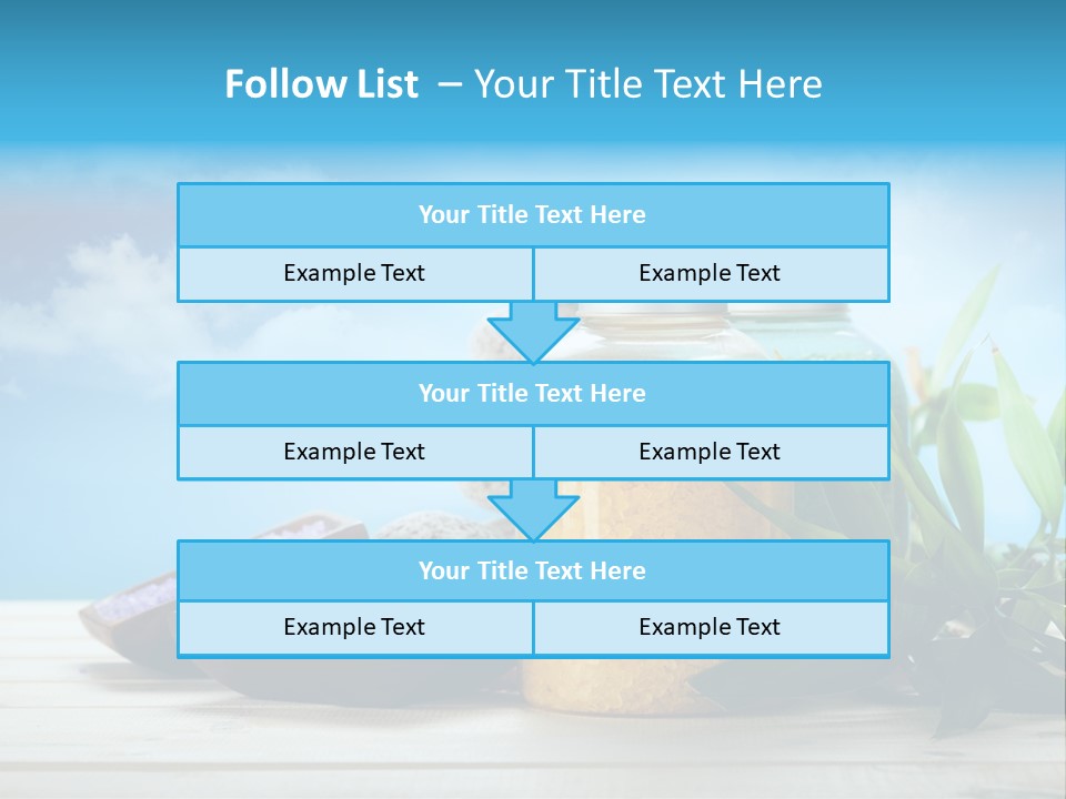 Beam Aromatherapy Stones PowerPoint Template