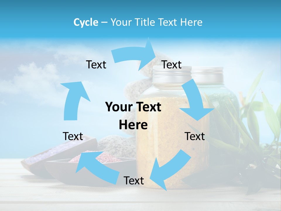 Beam Aromatherapy Stones PowerPoint Template