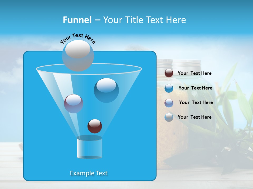 Beam Aromatherapy Stones PowerPoint Template