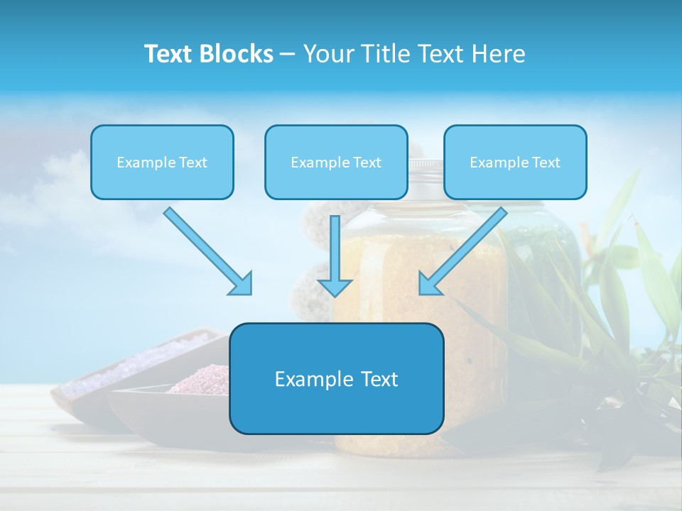 Beam Aromatherapy Stones PowerPoint Template