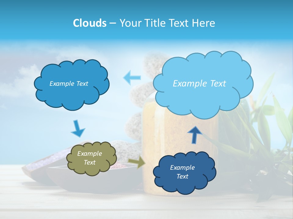 Beam Aromatherapy Stones PowerPoint Template