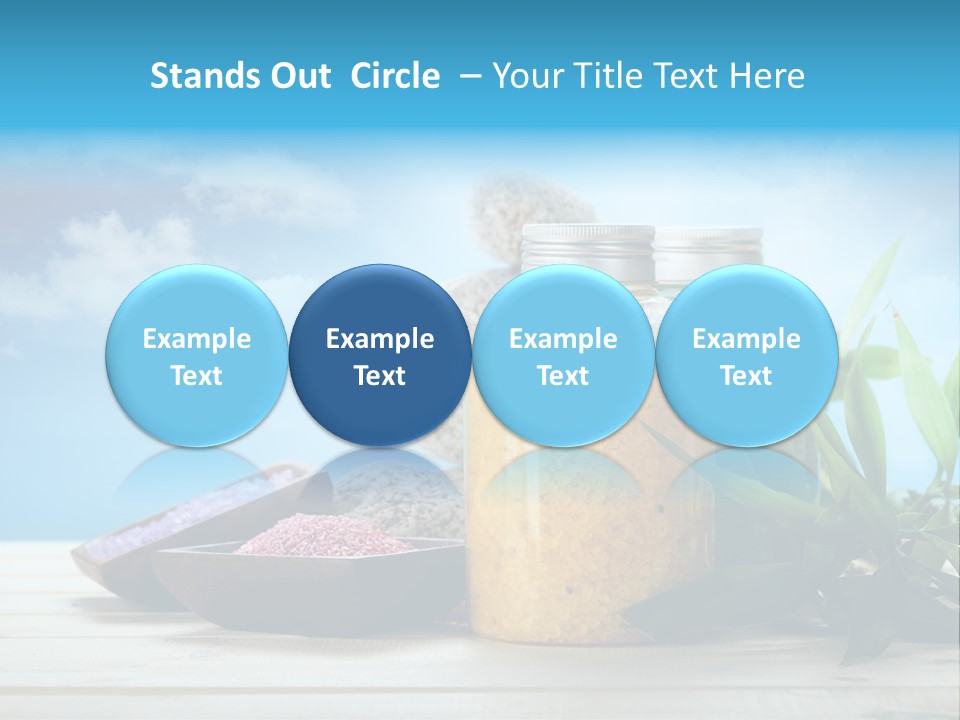 Beam Aromatherapy Stones PowerPoint Template