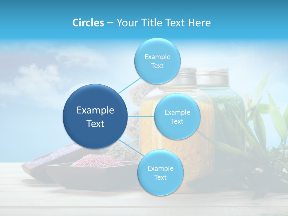 Beam Aromatherapy Stones PowerPoint Template