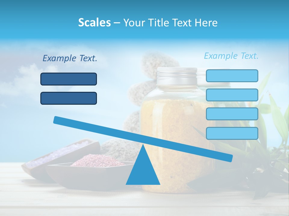 Beam Aromatherapy Stones PowerPoint Template