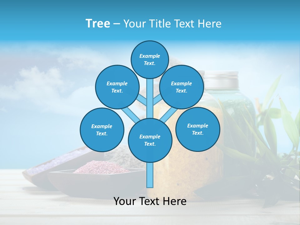 Beam Aromatherapy Stones PowerPoint Template