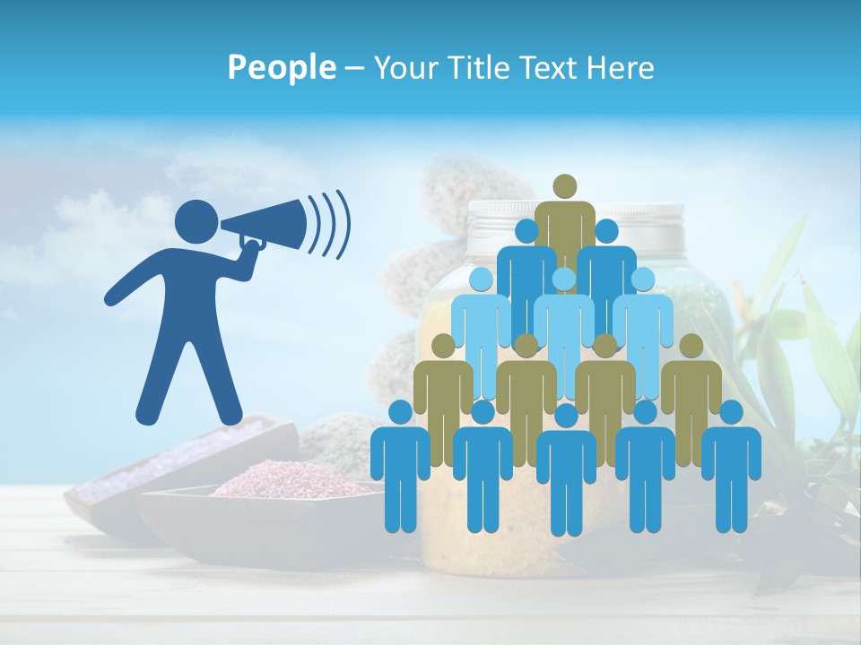 Beam Aromatherapy Stones PowerPoint Template