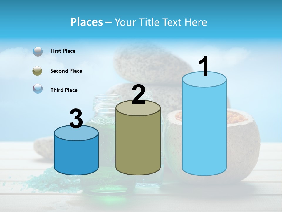 Minerals Summer Sun PowerPoint Template