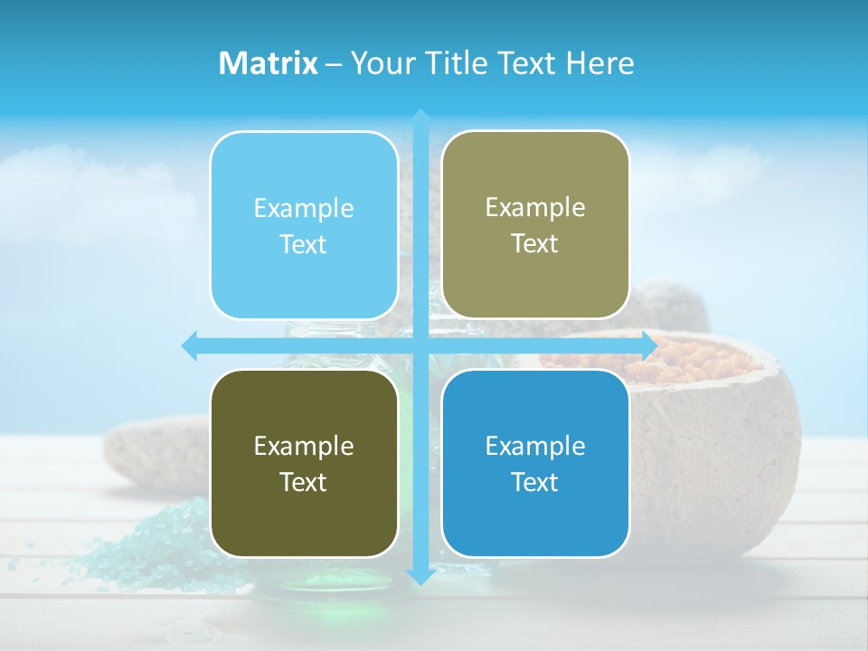 Minerals Summer Sun PowerPoint Template