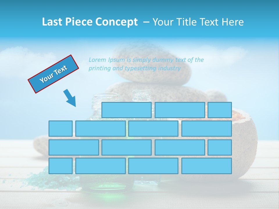 Minerals Summer Sun PowerPoint Template