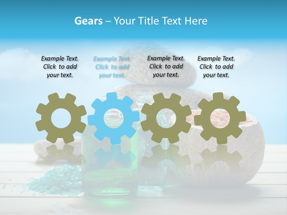 Minerals Summer Sun PowerPoint Template