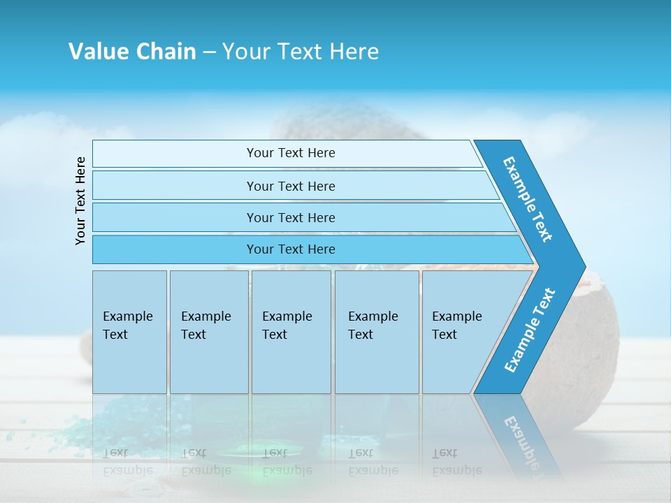 Minerals Summer Sun PowerPoint Template