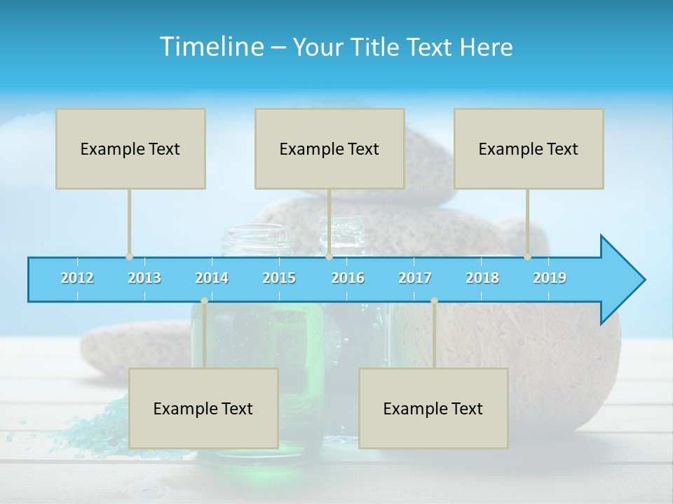 Minerals Summer Sun PowerPoint Template