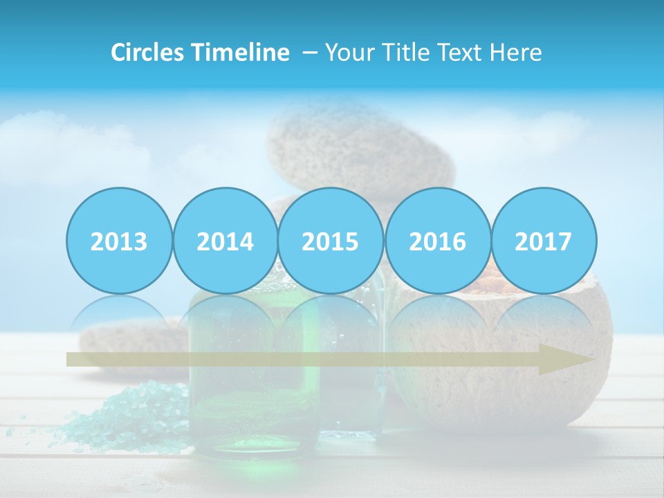 Minerals Summer Sun PowerPoint Template