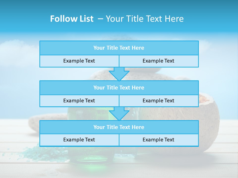 Minerals Summer Sun PowerPoint Template