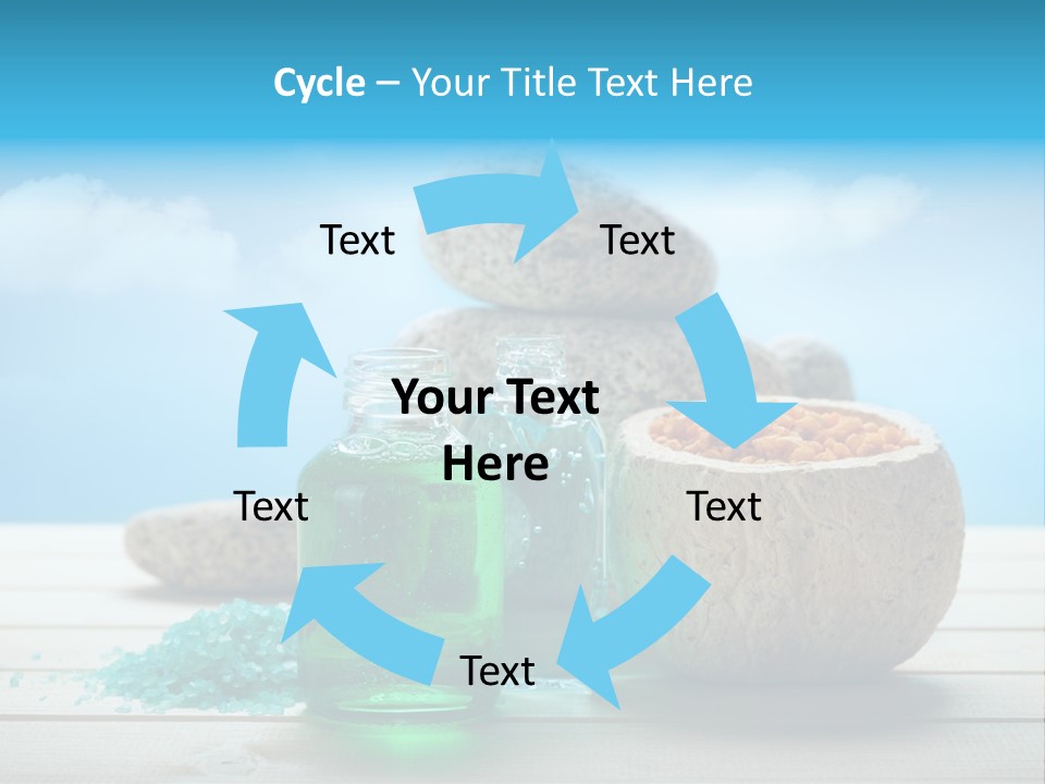 Minerals Summer Sun PowerPoint Template