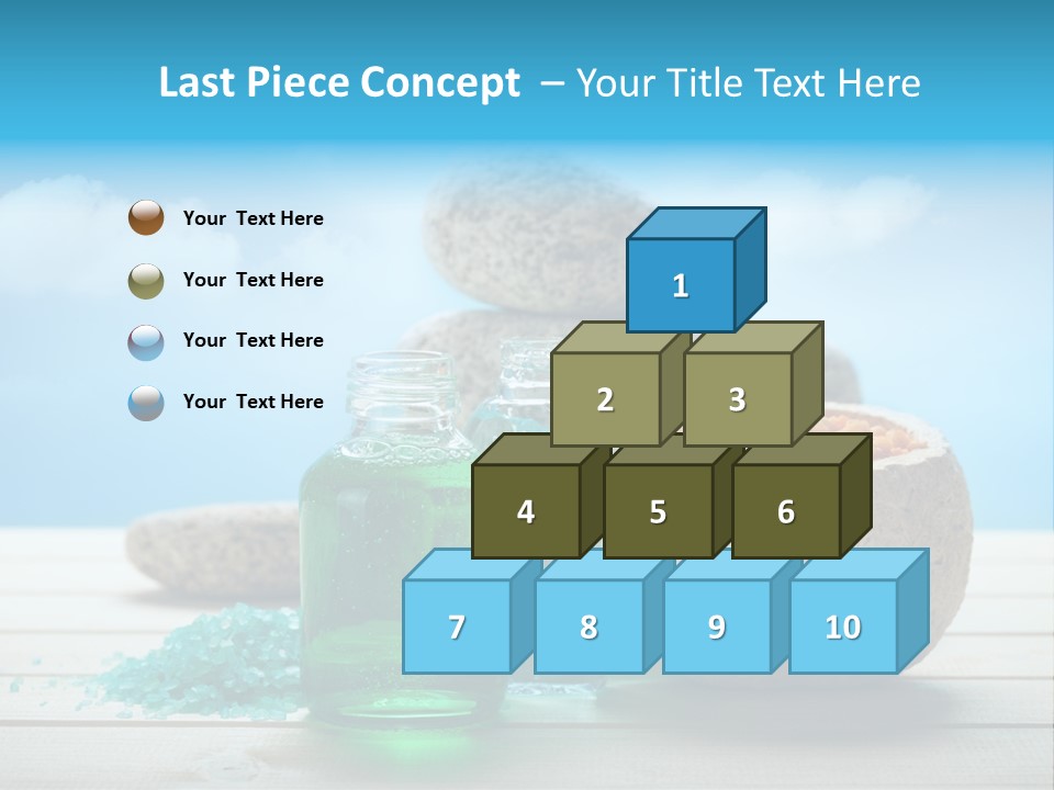 Minerals Summer Sun PowerPoint Template