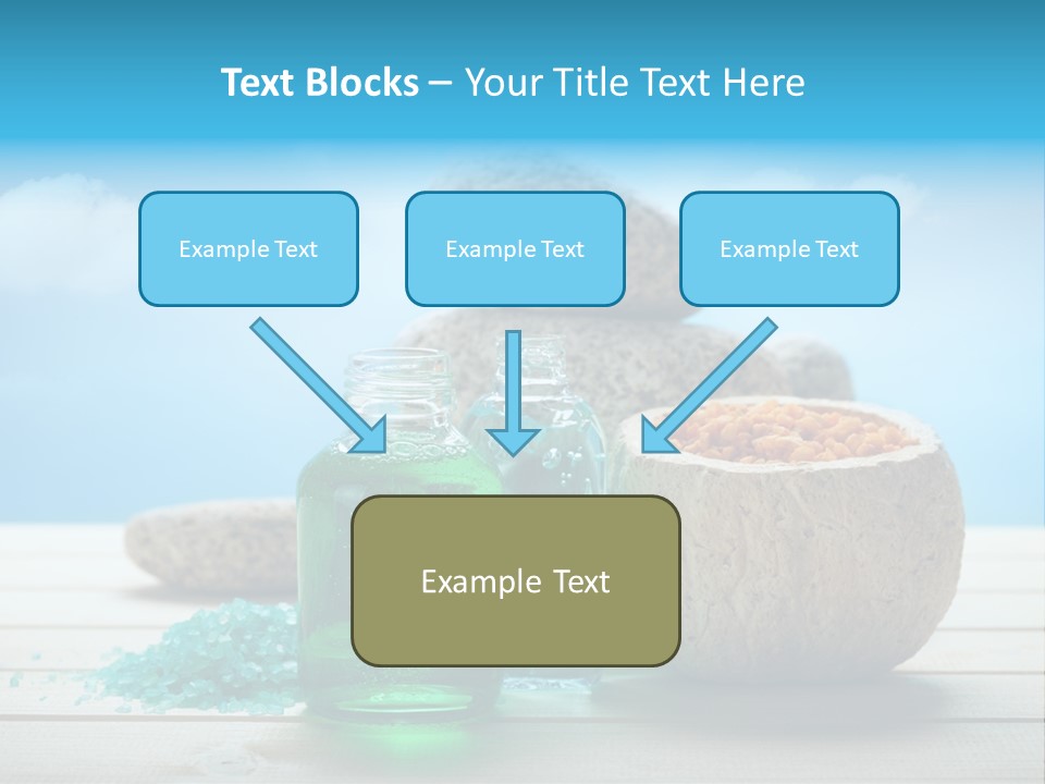 Minerals Summer Sun PowerPoint Template