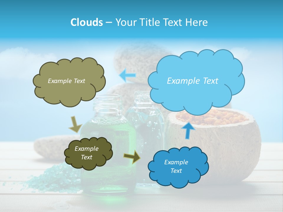 Minerals Summer Sun PowerPoint Template