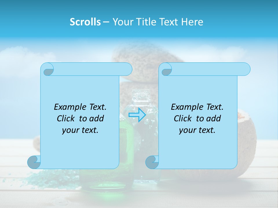 Minerals Summer Sun PowerPoint Template