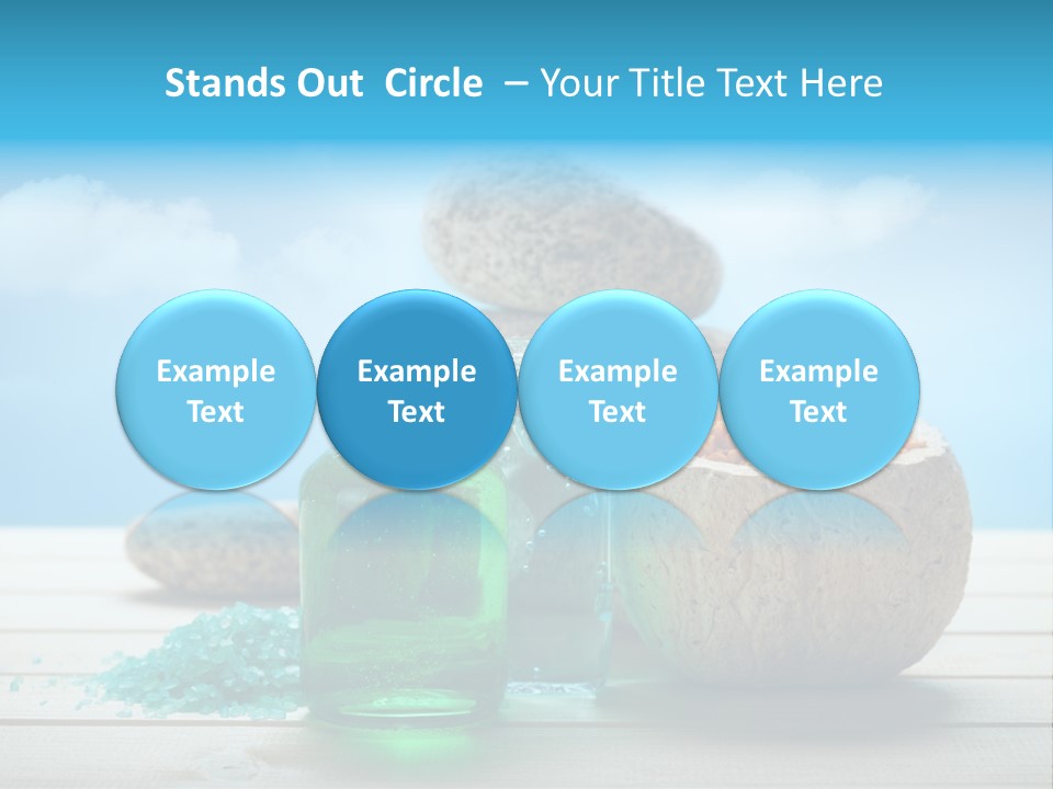 Minerals Summer Sun PowerPoint Template