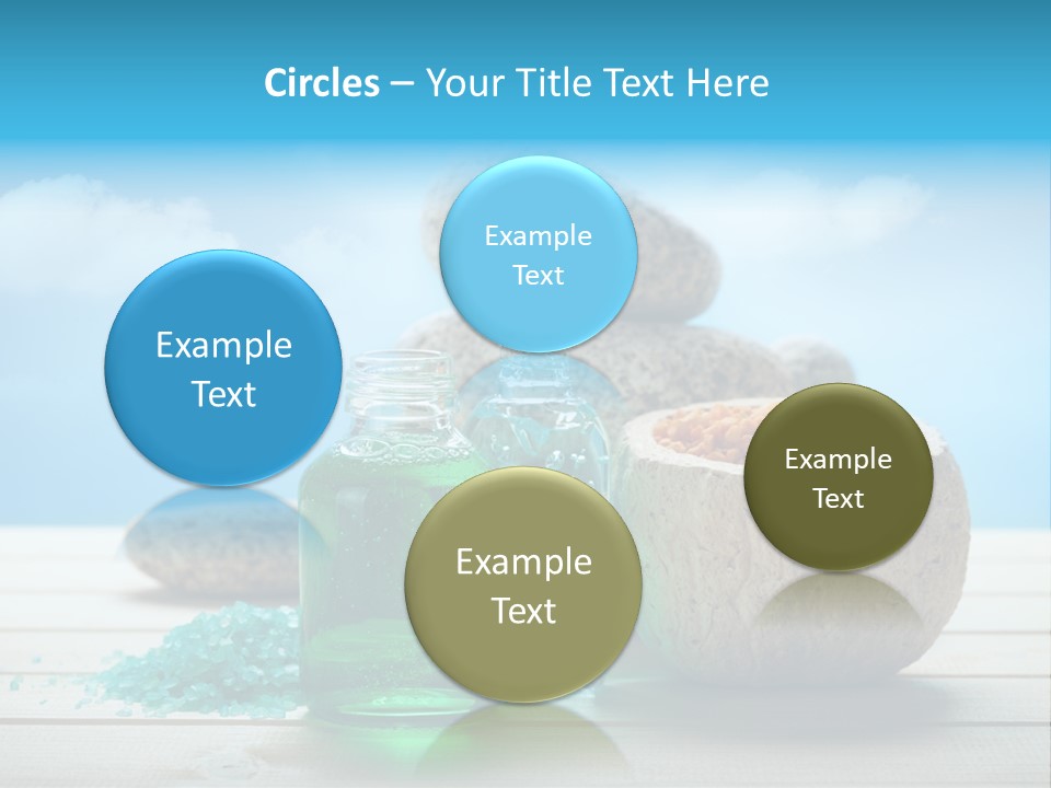 Minerals Summer Sun PowerPoint Template