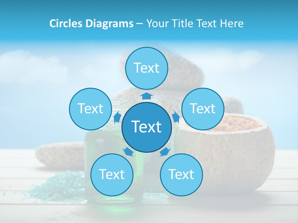 Minerals Summer Sun PowerPoint Template