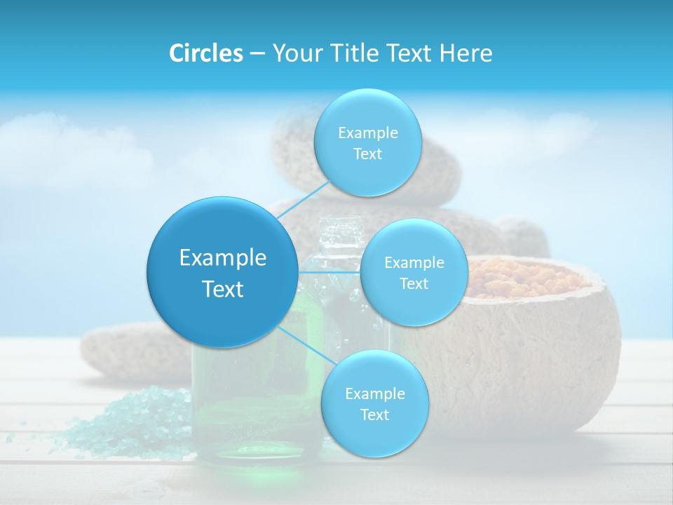 Minerals Summer Sun PowerPoint Template