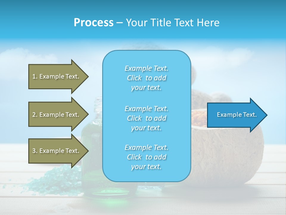 Minerals Summer Sun PowerPoint Template