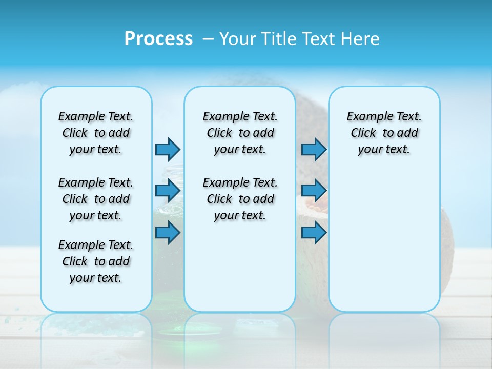 Minerals Summer Sun PowerPoint Template